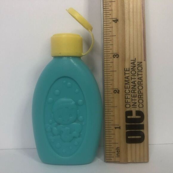 fisher price play pretend teal blue bubble bath bottle replacement mattel 2004 - Picture 2 of 7